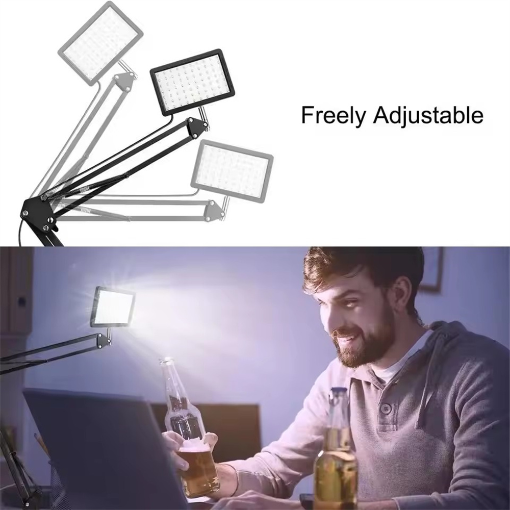 Lampu Selfie Fotografi LED 202 - Photography Youtube ulasan dan harga
