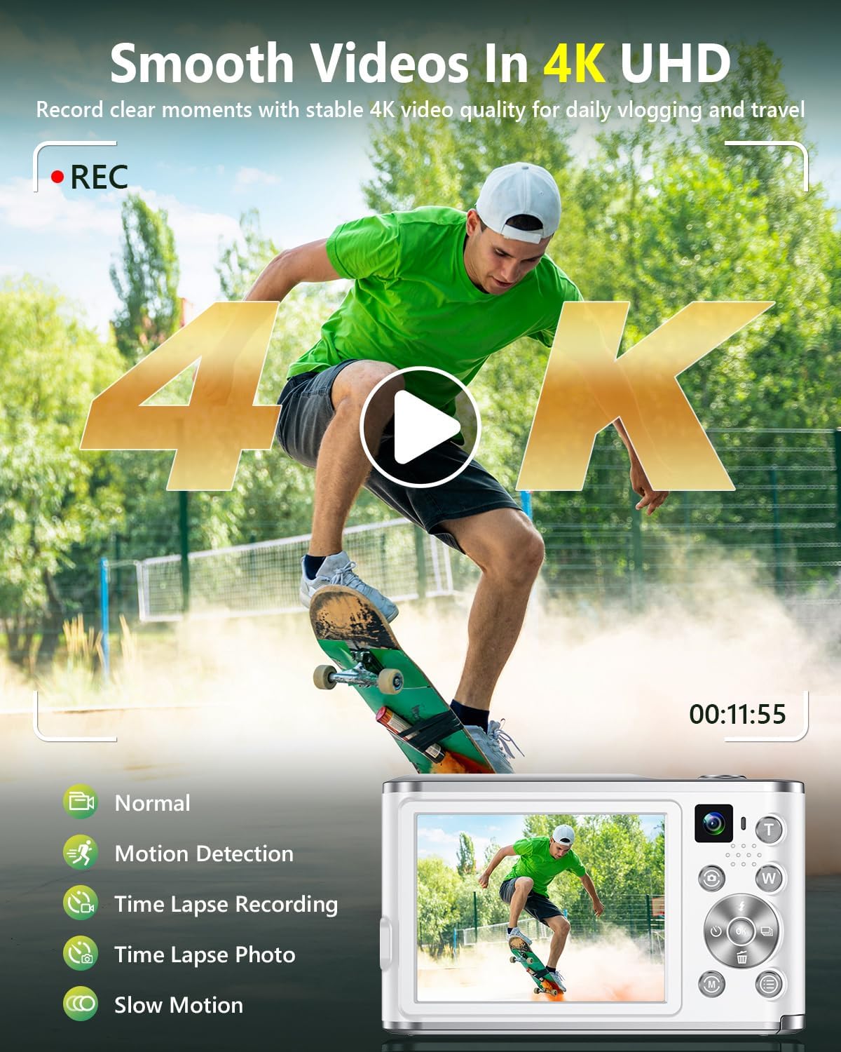 Kamera Digital 4K untuk Vloggi - Photography Youtube ulasan dan harga